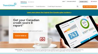 
                            11. Credit Report, Credit Score & Credit Rating | TransUnion