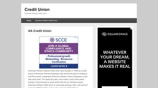 
                            10. Credit Union – American Airlines Credit Union