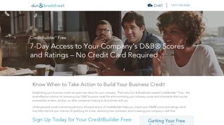 
                            6. CreditBuilder Free | Dun & Bradstreet
