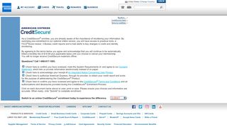 
                            1. CreditSecure from American Express: See Why It's Better Online