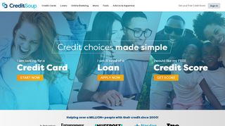 
                            4. CreditSoup: Compare Credit Cards & Loans That Match You