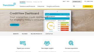 
                            3. CreditView Dashboard | TransUnion