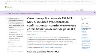 
                            7. Créer une application web ASP.NET MVC 5 sécurisée avec ...