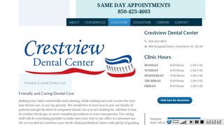 
                            8. Crestview Dental Center | North Florida Medical Centers