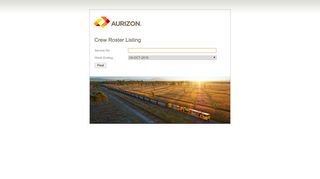 
                            8. Crew Roster Listing - Aurizon