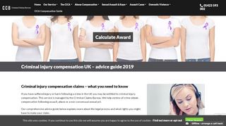 
                            8. Criminal injury compensation award calculator and CICA ...