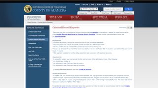 
                            4. Criminal Record Requests - County of Alameda - Superior Court of ...