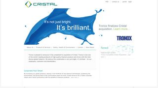 
                            6. Cristal Corporate Website