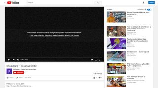 
                            8. CristalCard – Payango GmbH - YouTube