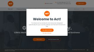 
                            1. CRM and Marketing Automation Software for SMBs | Act! UK