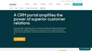 
                            6. CRM Portal with Zendesk Guide