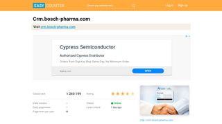 
                            6. Crm.bosch-pharma.com: Bosch CRM Login - Easy Counter