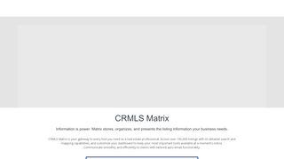 
                            4. CRMLS Matrix - California Regional Multiple Listing Service