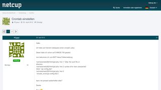 
                            6. Crontab einstellen - Confixx - netcup Community