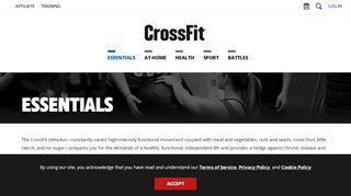 
                            10. CrossFit | Essentials