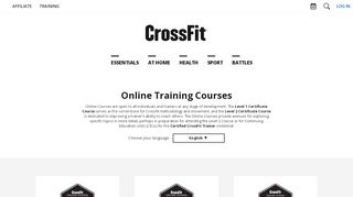 
                            9. CrossFit Online Courses