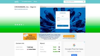 
                            9. crossmark.okta.com - CROSSMARK, Inc. - Sign In - CROSSMARK Okta