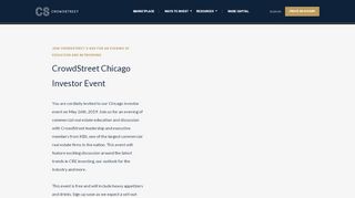 
                            8. CrowdStreet & KBS Chicago Investor Event 2019 | CrowdStreet