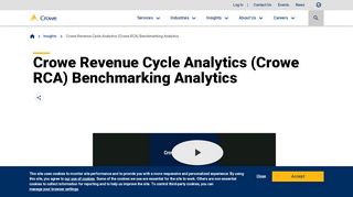 
                            3. Crowe Revenue Cycle Analytics (Crowe RCA ... - Crowe LLP