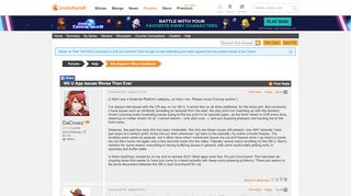 
                            9. Crunchyroll - Forum - Wii U App Issues Worse Than Ever