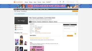 
                            7. Crunchyroll - Yaoiotaku!! - Group Info