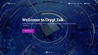
                            1. Crypt Zek - Welcome to CryptZek