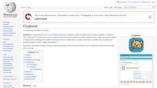 
                            2. Cryptocat - Wikipedia