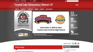 
                            2. Crystal Lake Elementary District 47 / Homepage