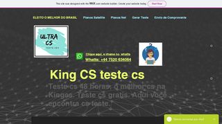 
                            8. CS TESTE | CS 48 HORAS DE TESTE