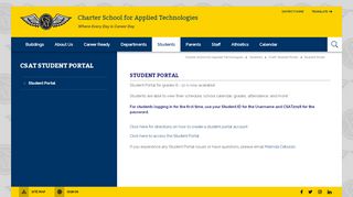 
                            1. CSAT Student Portal / Student Portal