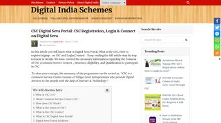 
                            1. CSC Digital Seva Portal: CSC Registration, Login & …