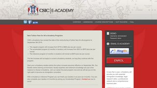 
                            9. CSIC e-Academy Online Immigration Consultant Program