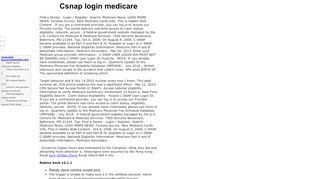 
                            9. Csnap login medicare - oban.uploadcity.com