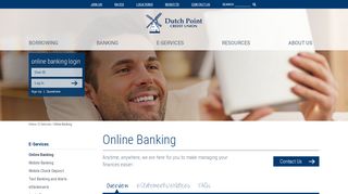 
                            9. CT Credit Union Online Banking | eStatements | Dutch Point