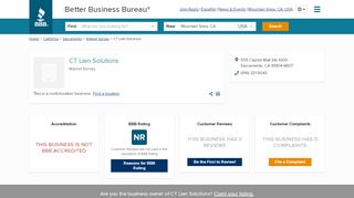 
                            9. CT Lien Solutions | Better Business Bureau® Profile