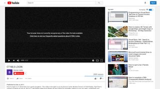 
                            3. CT MLS LOGIN - YouTube