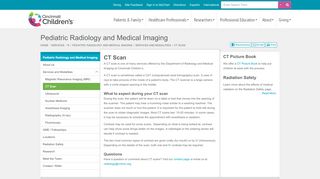 
                            6. CT Scan | Radiology and Medical Imaging