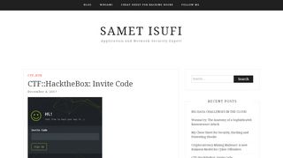 
                            5. CTF::HacktheBox: Invite Code Challenge - How to get the invite Code