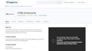 
                            7. CTM eContracts Reviews and Pricing - 2019