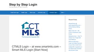 
                            9. CTMLS Login - at www.smartmls.com - Smart MLS Login [Start ...