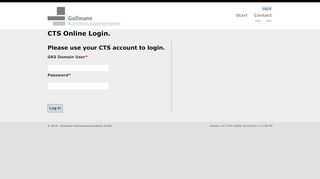 
                            6. CTS Online Login - gks-hq.com