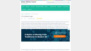 
                            6. CTU Student Login - bingweeklyquiz.com