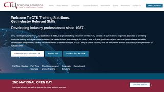 
                            5. CTU Training Solutions - Business, Design & IT Training ...