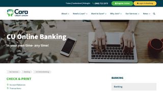 
                            10. CU Online Banking | Cara Credit Union