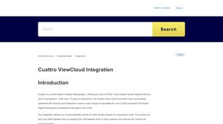 
                            5. Cuattro ViewCloud Integration – eVetPractice.com