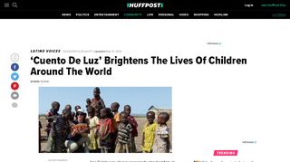 
                            4. 'Cuento De Luz' Brightens The Lives Of Children Around The ...