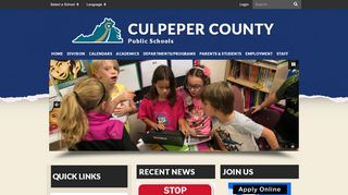
                            9. Culpeper County Public Schools: Home