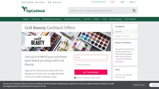 
                            9. Cult Beauty Discount Codes, Sales, Cashback Offers & Deals ...