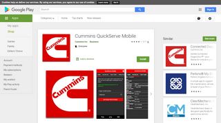 
                            6. Cummins QuickServe Mobile - Apps on Google Play