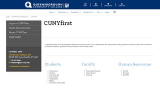 
                            5. CUNYfirst - qcc.cuny.edu - Queens - The City University of New York
